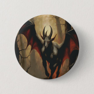Badge Rond 5 Cm Boutons de la Renaissance du Diable Jersey