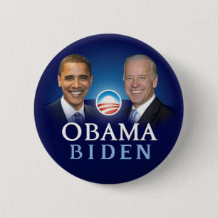 Badge Rond 5 Cm Boutons de l'élection 2012 d'Obama Biden