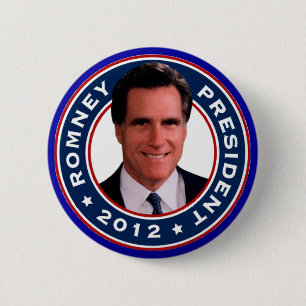 Badge Rond 5 Cm Boutons de l'élection présidentielle 2012 de Mit
