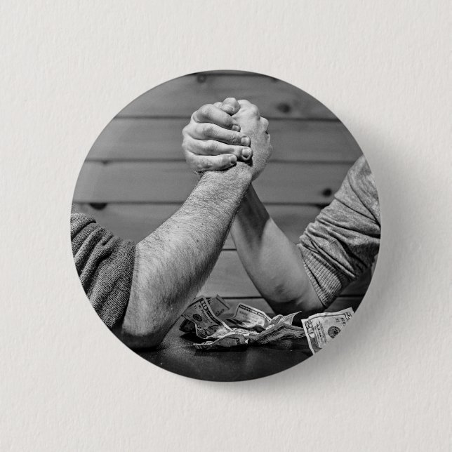Badge Rond 5 Cm Boutons de lutte contre les bras (Devant)