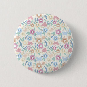 Badge Rond 5 Cm Boutons de marche dans les jardins
