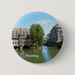 Badge Rond 5 Cm Boutons de Nuremberg