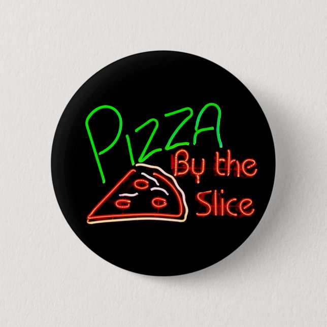 Badge Rond 5 Cm Boutons de pizza (Devant)