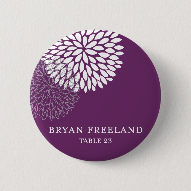 Badge Rond 5 Cm Boutons de Rachel (Devant)