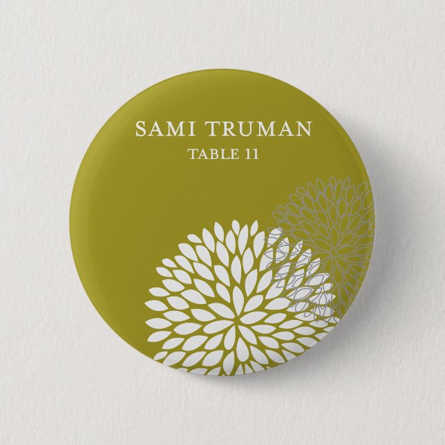 Badge Rond 5 Cm Boutons de Rachel (Devant)