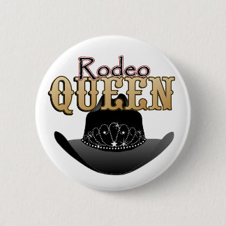 Badge Rond 5 Cm BOUTONS de reine de rodéo