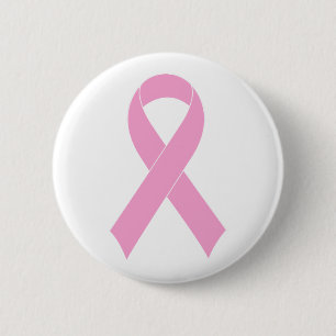 Badge Rond 5 Cm Boutons de sensibilisation au cancer du sein à ru
