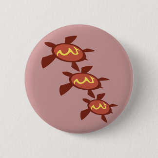 Badge Rond 5 Cm Boutons de tortues de foudre