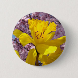 Badge Rond 5 Cm Boutons d'infirmière RN Infirmières Infirmière Pri