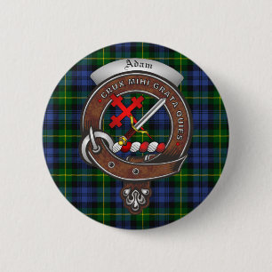 Badge Rond 5 Cm Boutons d'insigne Adam Clan