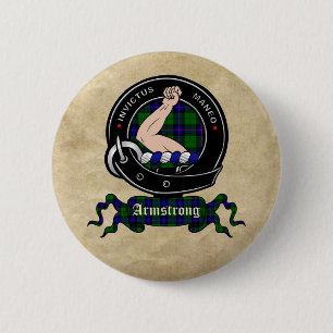 Badge Rond 5 Cm Boutons d'insigne Armstrong Clan