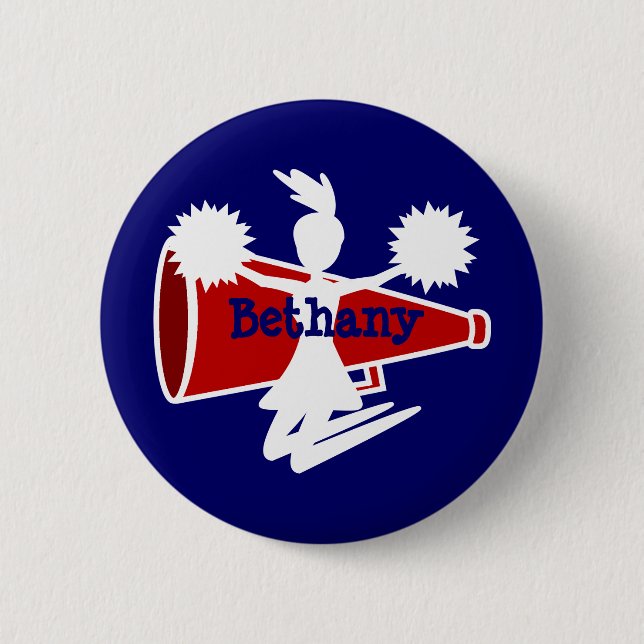 Badge Rond 5 Cm Boutons du talent de la majorette (Devant)