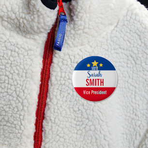 Badge Rond 5 Cm Boutons du vote du conseil des étudiants