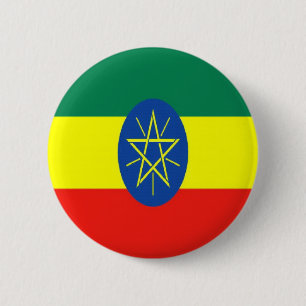 Badge Rond 5 Cm Boutons Éthiopie