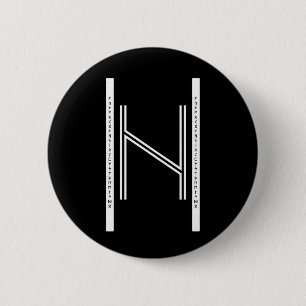 Badge Rond 5 Cm Boutons Hagalaz BW