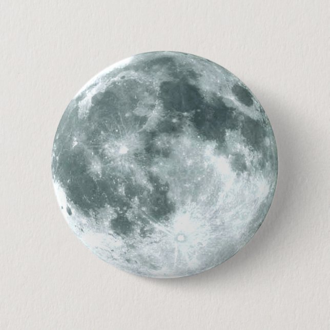 Badge Rond 5 Cm Boutons "PLEINE LUNE" (Devant)