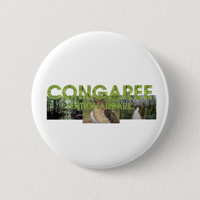 Badge Rond 5 Cm Boutons PNB ABH Congaree (Devant)