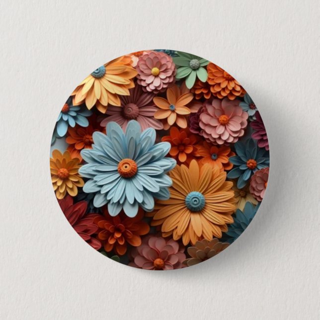 Badge Rond 5 Cm Boutons polyvalents - Ajoutez du style à vos créat (Devant)