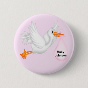 Badge Rond 5 Cm Boutons Pour Filles