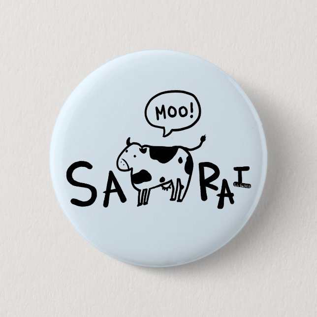Badge Rond 5 Cm Boutons SAMOURAÏS (Devant)