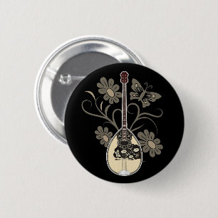 Badge Rond 5 Cm Bouzouki