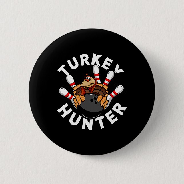 Badge Rond 5 Cm Bowling Turquie Hunter (Devant)