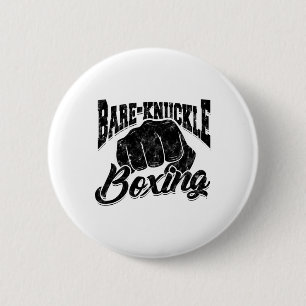 Badge Rond 5 Cm Boxe À Cheval Nu - Boxe Sport Et Fitness