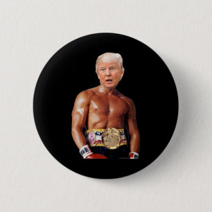 Badge Rond 5 Cm Boxes du président américain Donald Trump