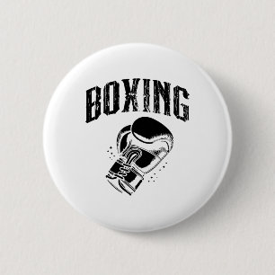 Badge Rond 5 Cm Boxing Day Love Boxing Training Coach Fighter 6