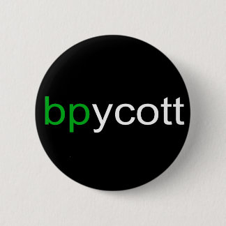 Badge Rond 5 Cm Boycott BP Dark Button