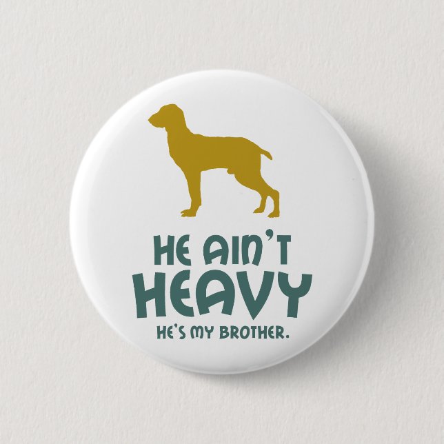 Badge Rond 5 Cm Bracco Italiano (Devant)