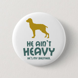 Badge Rond 5 Cm Bracco Italiano