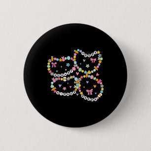 Badge Rond 5 Cm Bracelet d'amitié rétro Pâques Bonne foi ressuscit