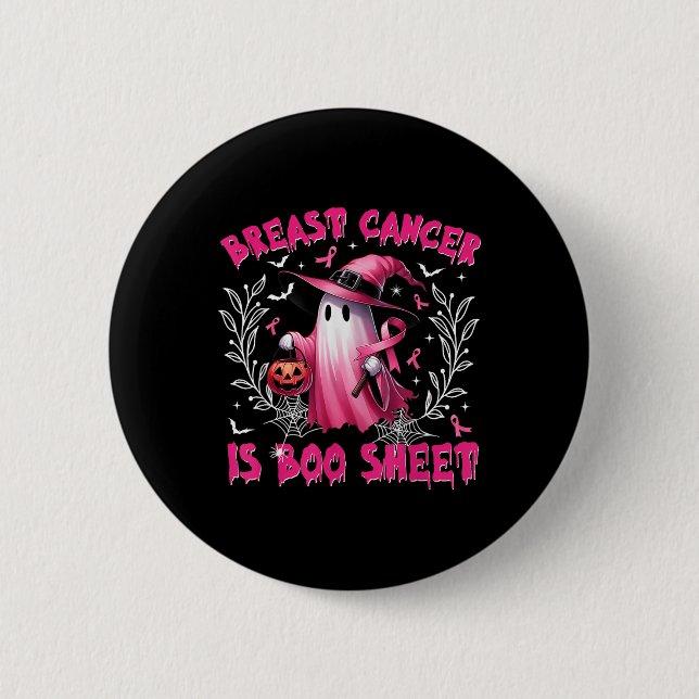 Badge Rond 5 Cm Braille Cancer (Devant)