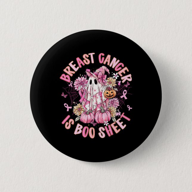 Badge Rond 5 Cm Braille Cancer (Devant)