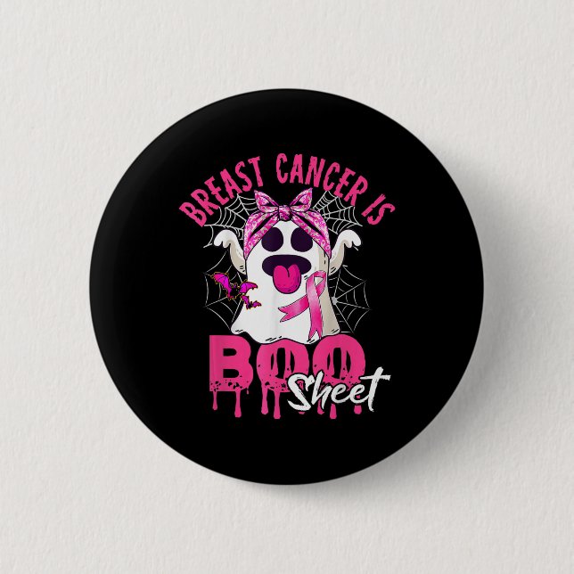 Badge Rond 5 Cm Braille Cancer (Devant)