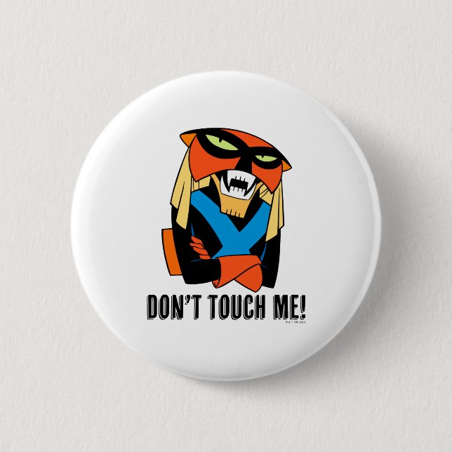 Badge Rond 5 Cm Brak Dont Touch Me  (Devant)