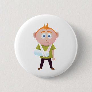 Badge Rond 5 Cm Bras cassé