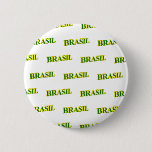 Badge Rond 5 Cm Brasil 3D