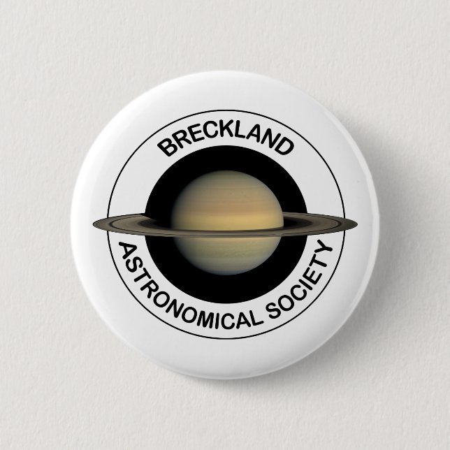 Badge Rond 5 Cm Breckland Astro 6 cm Round Badge (Devant)