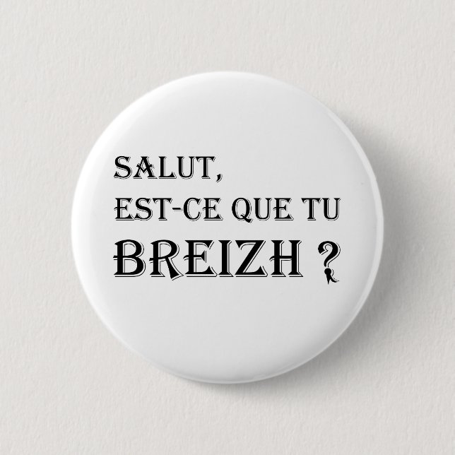 Badge Rond 5 Cm breizh (Devant)