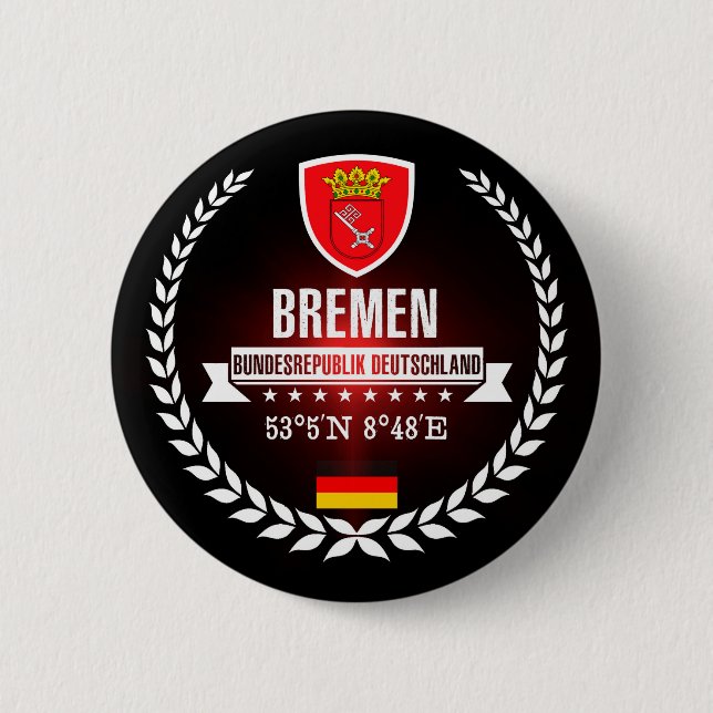 Badge Rond 5 Cm Brême (Devant)