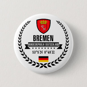 Badge Rond 5 Cm Brême