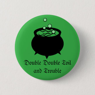 Badge Rond 5 Cm Brew de sorcières