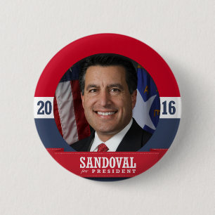 BADGE ROND 5 CM BRIAN SANDOVAL 2016