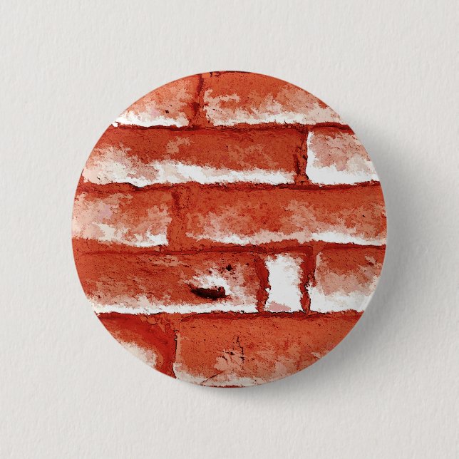 BADGE ROND 5 CM BRICK WALL (Devant)