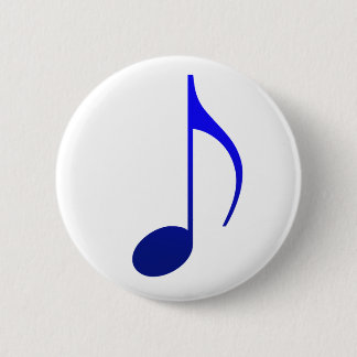 Badge Rond 5 Cm Broche (Botton) Colcheia Azul