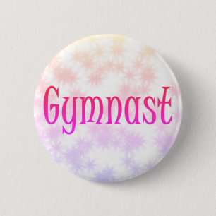 Badge Rond 5 Cm Broche de gymnaste - Bouton de gymnastique pour fi