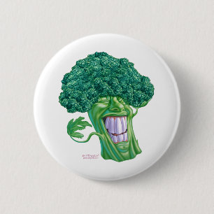 Badge Rond 5 Cm brocoli
