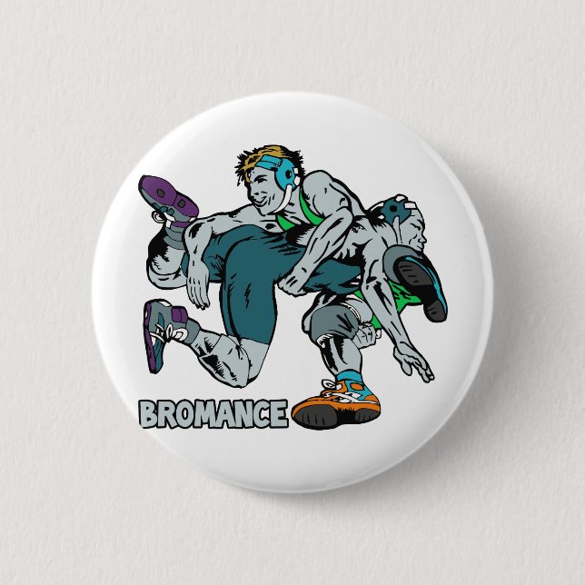BADGE ROND 5 CM BROMANCE (Devant)